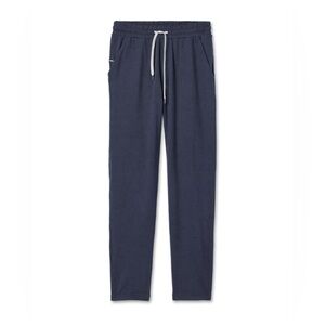 Vuori Ponto Performance Pant 30" in Midnight Navy Heather— Men’s Large
